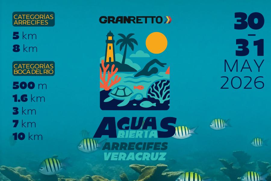 Logo de AGUAS ABIERTAS GRAN RETTO ARRECIFES VERACRUZ 2026