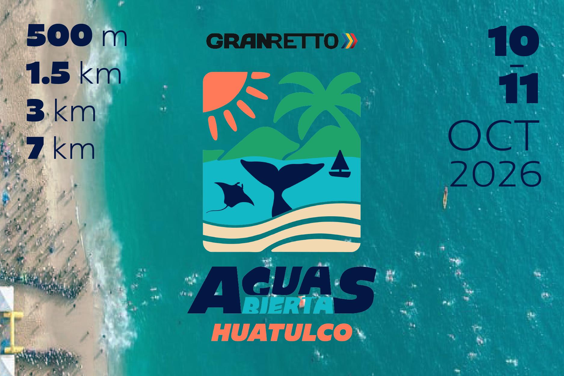 Logo de AGUAS ABIERTAS GRAN RETTO HUATULCO 2026