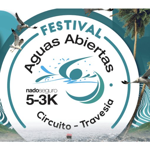 Logo de Festival Aguas Abiertas Nado Seguro 2023