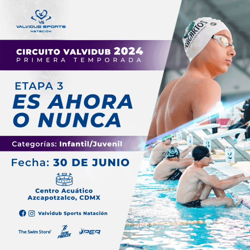 Logo de Etapa 3 " Es Ahora O Nunca" Circuito Valvidub Temporada 1