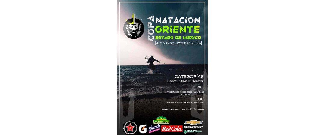 Logo de Copa Imparable Natación Oriente Edo. Mex.