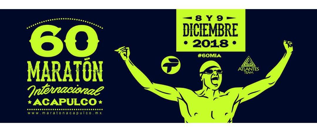 Logo de 60 Maratón Internacional Acapulco 2018