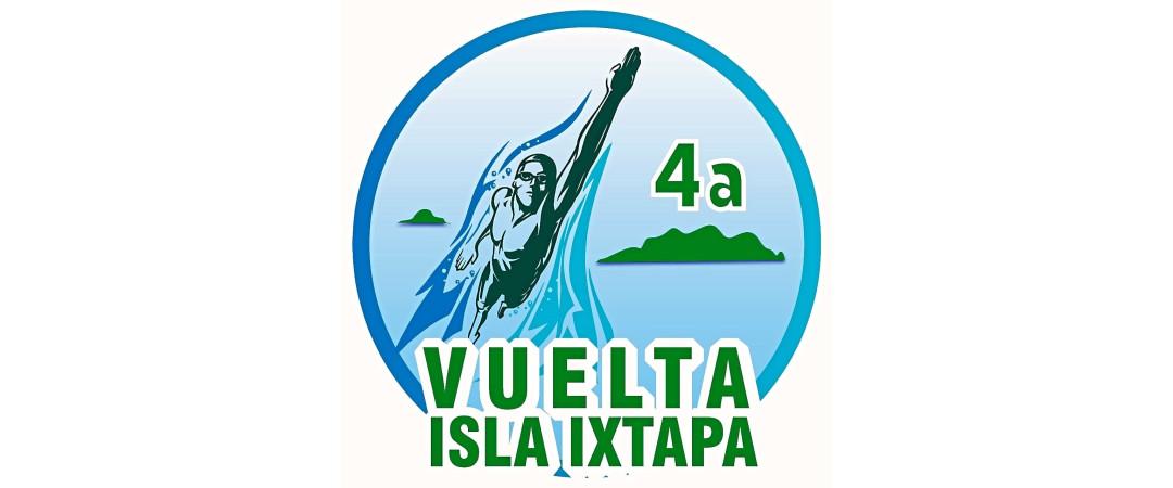 Logo de 4ta Edición Vuelta Isla Ixtapa 2025