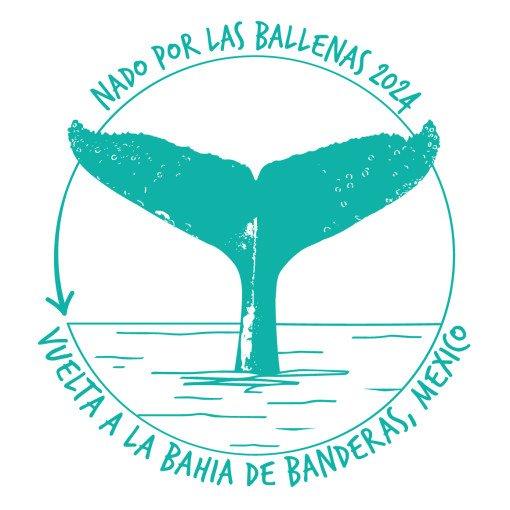 Logo de 2do Nado Por Las Ballenas 2024