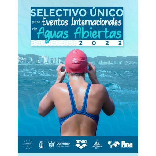 Logo de Selectivo Único Aguas Abiertas Acapulco 2022