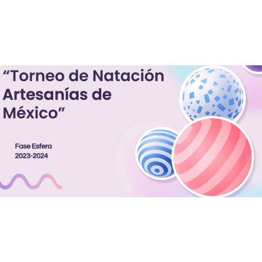 Logo de Torneo de Natación Artesanías de México 2023