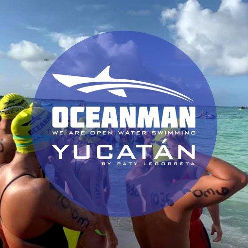 Logo de Oceanman Yucatán 2020