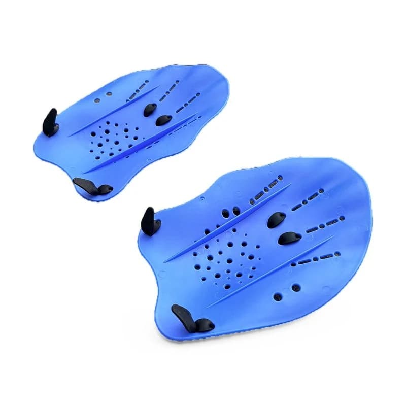 Paletas de natación Tracción azul - foto 3