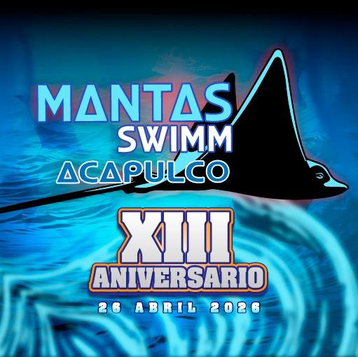Logo de XIII ANIVERSARIO MANTAS SWIM