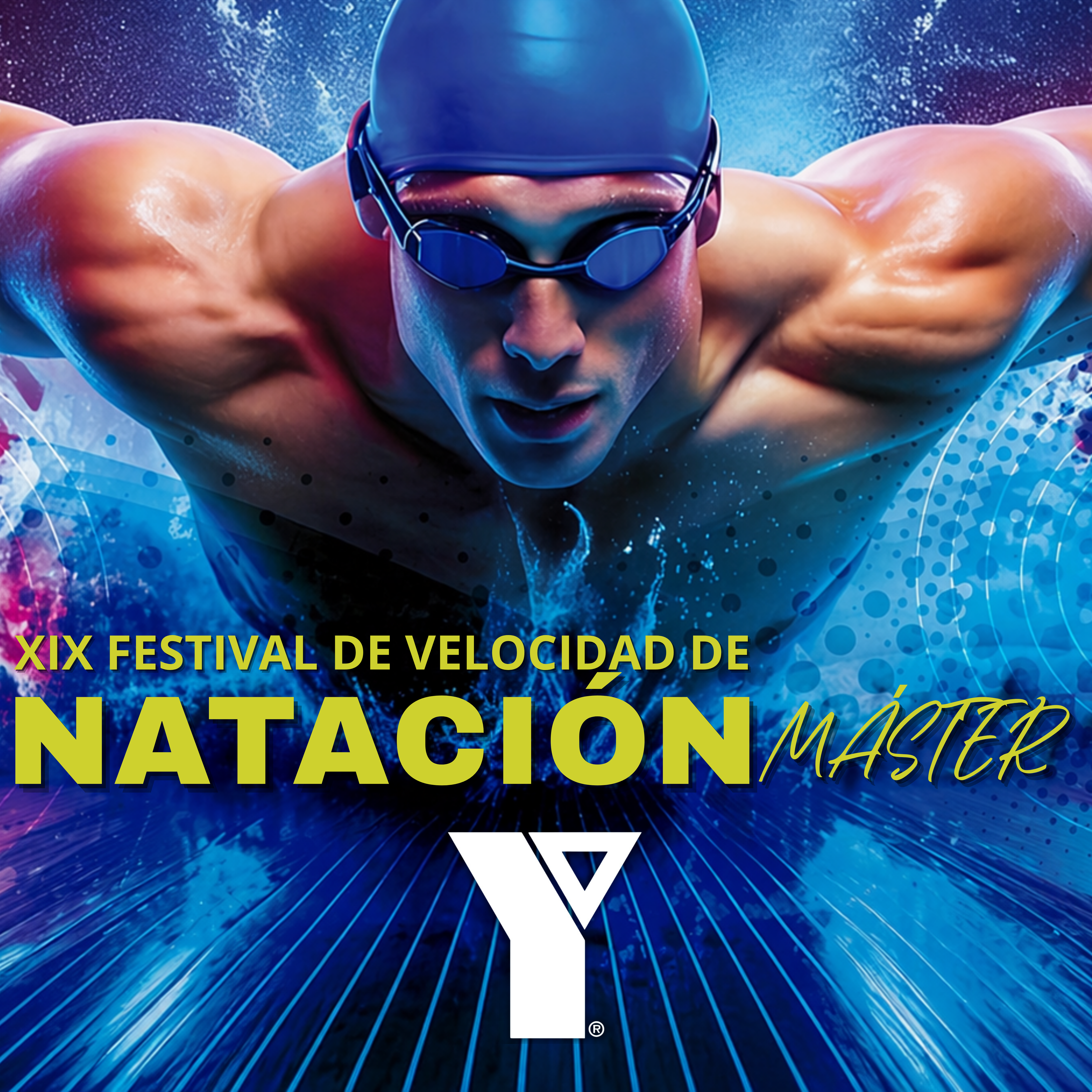Logo de XIX Festival de Velocidad de Natación Máster