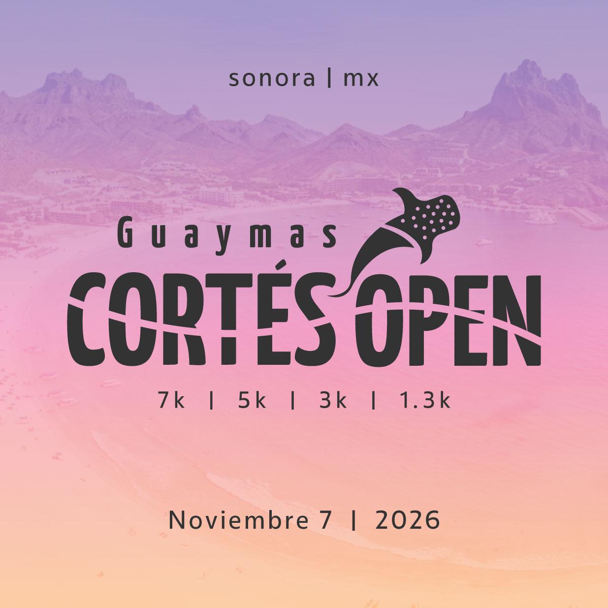 Logo de Cortés Open Guaymas 2026