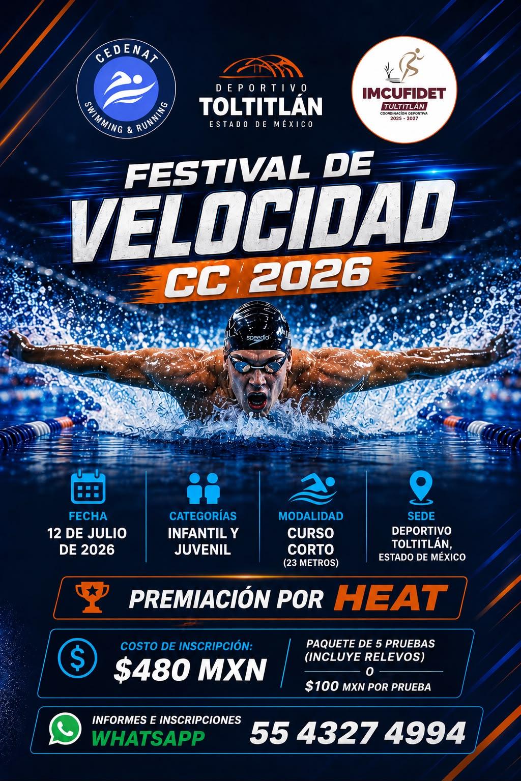 Logo de TORNEO DE VELOCIDAD CC 2026, DEPORTIVO TOLTITLAN