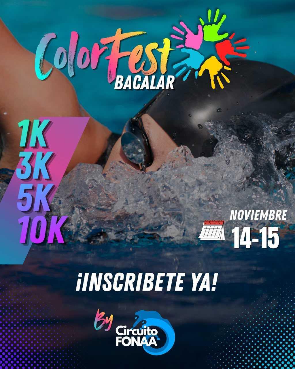 Logo de Color Fest - Maraton Aguas Abiertas