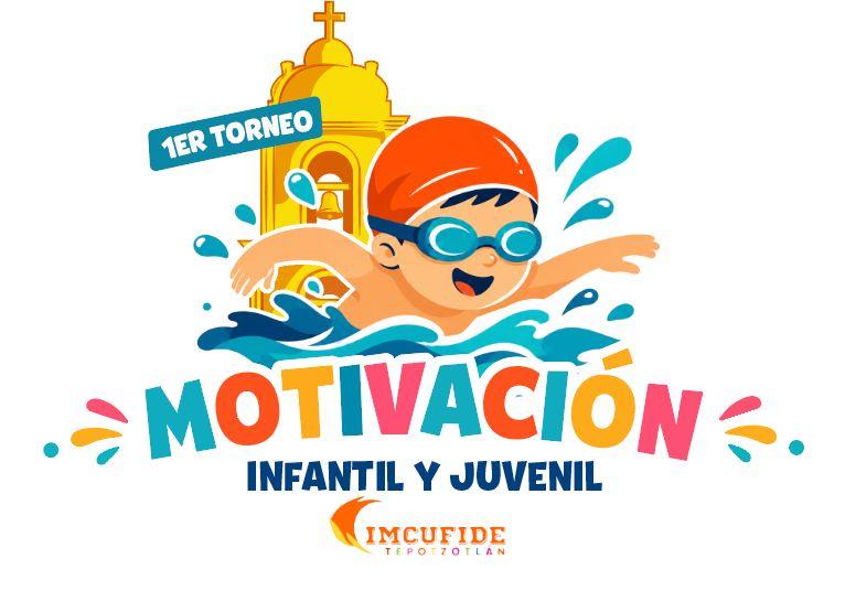 Logo de 1er TORNEO MOTIVACIONAL DE NATACIÓN INFANTIL Y JUVENIL 2026.