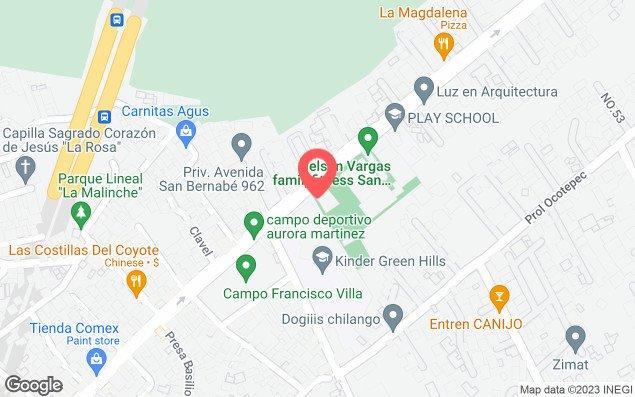 Mapa de ubicación - Anv Nelson Vargas San Jerónimo