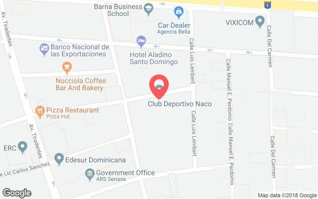 Mapa de ubicación - Club Deportivo Naco