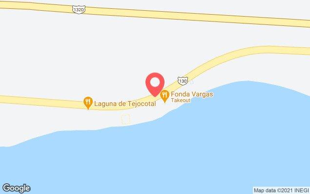Mapa de ubicación - Presa el Tejocotal Acaxochitlan Hidalgo