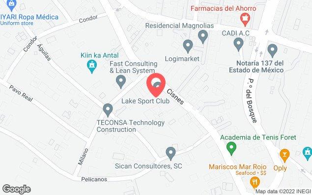 Mapa de ubicación - Lake Sport Club