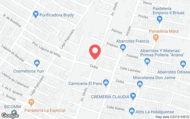 Mapa de ubicación - Cepna Centro de Enseñanza Profesional