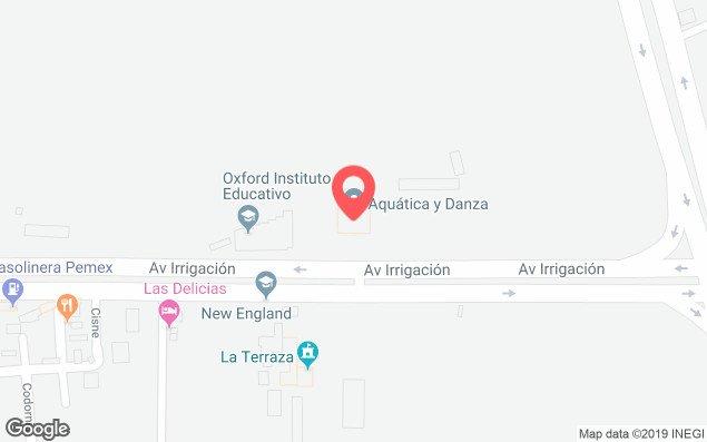 Mapa de ubicación - A&d Aquática y Danza