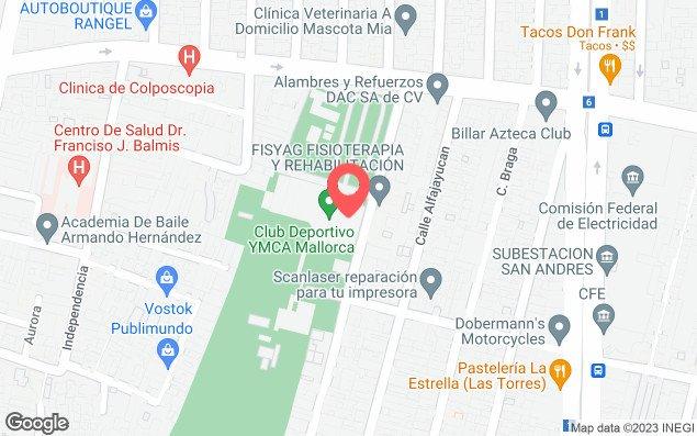 Mapa de ubicación - Ymca Mallorca