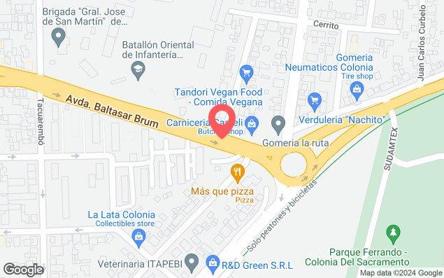 Mapa de ubicación - Colonia del Sacramento