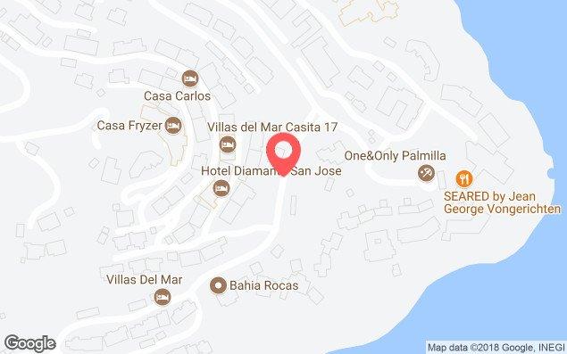 Mapa de ubicación - Playa Palmilla