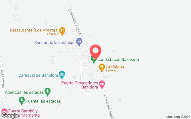 Mapa de ubicación - Las Estacas