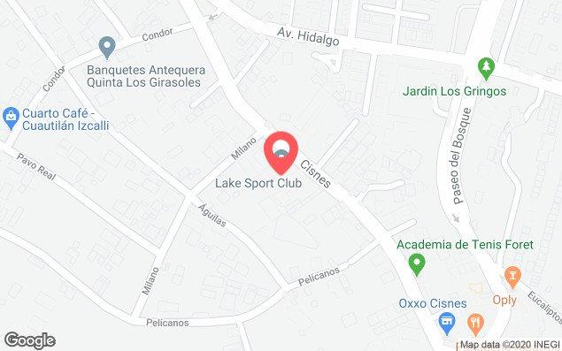 Mapa de ubicación - Lake Sport Club