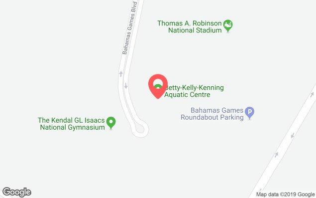 Mapa de ubicación - Nassau, Bahamas