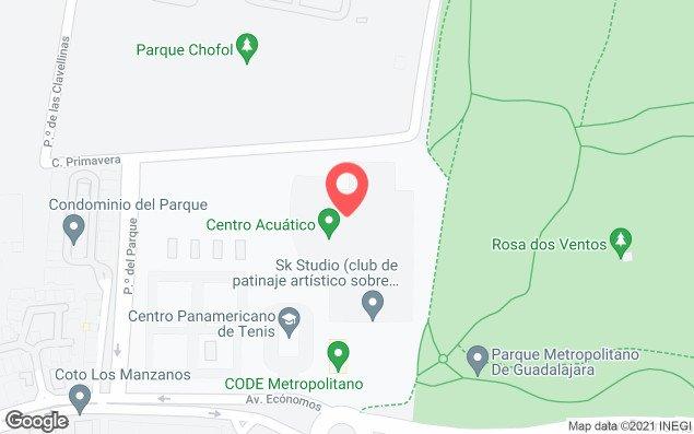 Mapa de ubicación - Centro Acuático Polideportivo Metropolitano