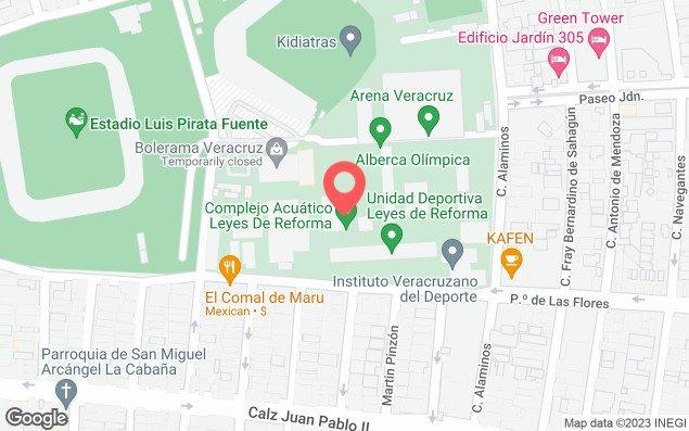 Mapa de ubicación - Centro Leyes De Reforma