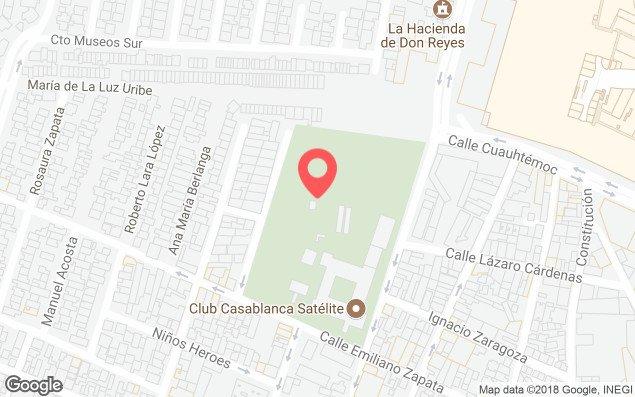 Mapa de ubicación - Club Casablanca Satelite