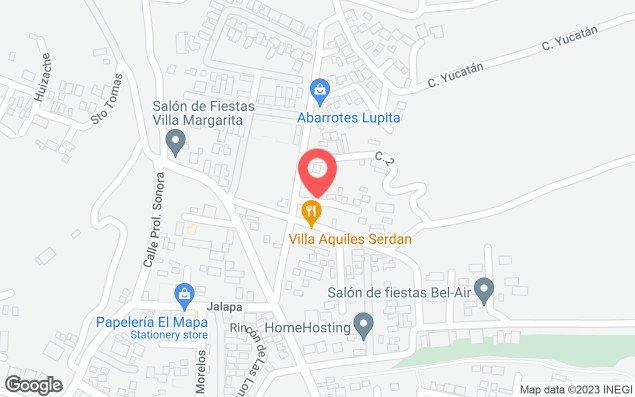 Mapa de ubicación - Swim Life Pachuca