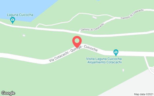 Mapa de ubicación - Laguna Cuicocha, Ecuador