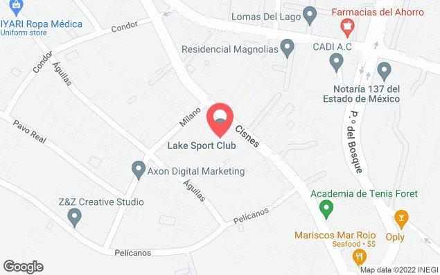 Mapa de ubicación - Lake Sport Club