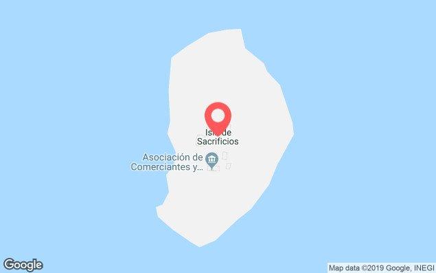 Mapa de ubicación - Isla de Sacrificios