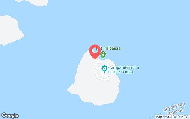 Mapa de ubicación - Isla Tzibanza