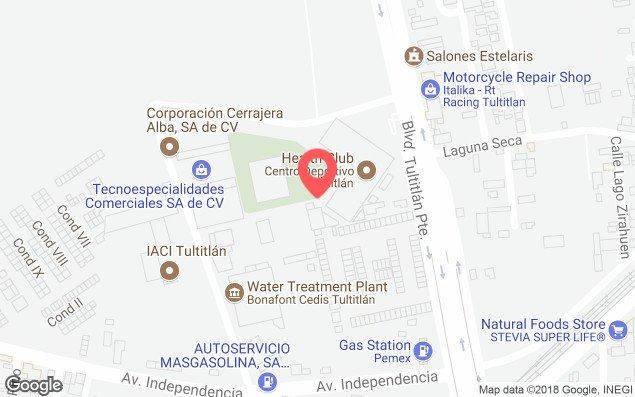 Mapa de ubicación - Deportivo Toltitlan