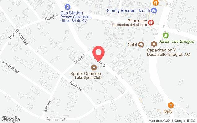 Mapa de ubicación - Club Deportivo Lake Sport