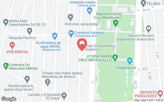 Mapa de ubicación - Club Of Swimming Dolphins