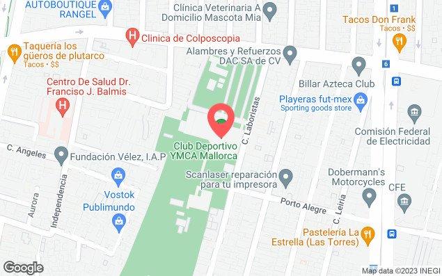 Mapa de ubicación - Ymca Mallorca