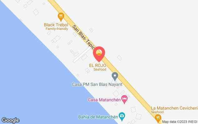 Mapa de ubicación - Matanchen, San Blas, Nayarit