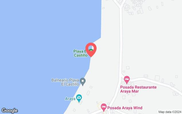 Mapa de ubicación - Playa Castillo Araya
