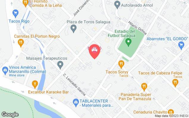 Mapa de ubicación - Playa La Audiencia