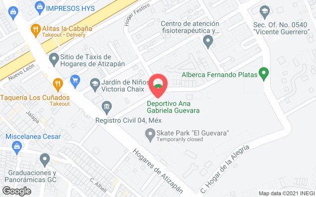Mapa de ubicación - Deportivo Ana Gabriel Guevara