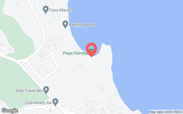 Mapa de ubicación - Playa Palmilla, San Jose del Cabo