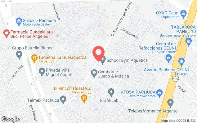 Mapa de ubicación - School Gym Aquatics