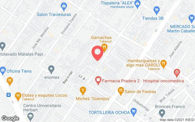 Mapa de ubicación - Centro Acuatico Powerful