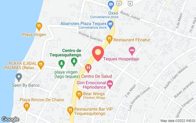 Mapa de ubicación - Lago Tequesquitengo